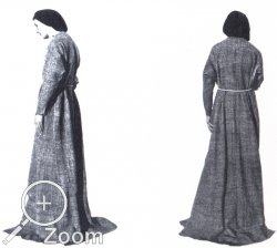 Kleid der heiligen Klara, erste Hlfte 13tes Jahrhundert