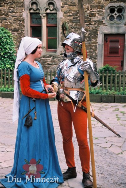 Spätmittelalterliches Paar