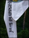 St. Sebald bitt fr uns: Motto auf der Fahne der Reichsstadt Nrnberg