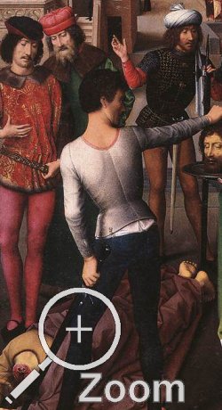 Memling, Tryptichon mit der mystischen Vermhlung der hl. Katharina, 1479