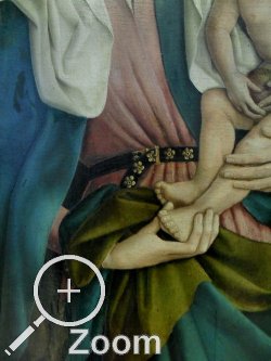 Gemlde, Ulm, um 1470, Germ. Nationalmuseum Nrnberg