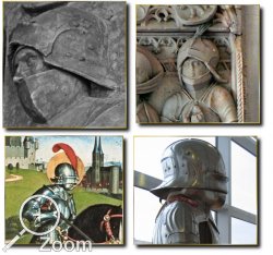 Verschiedene Darstellungen und Originalvon italienischen Exportschallern im späten 15ten Jahrhundert