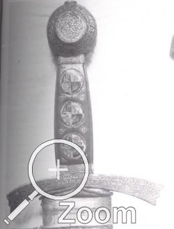 Schwert vom Typ Oakeshot XII.: Schwert  aus derm Grab K�nig Sanchos IV von Kastilien, um 1300